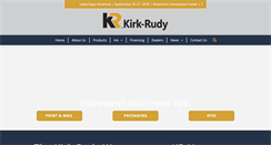 Desktop Screenshot of kirkrudy.com